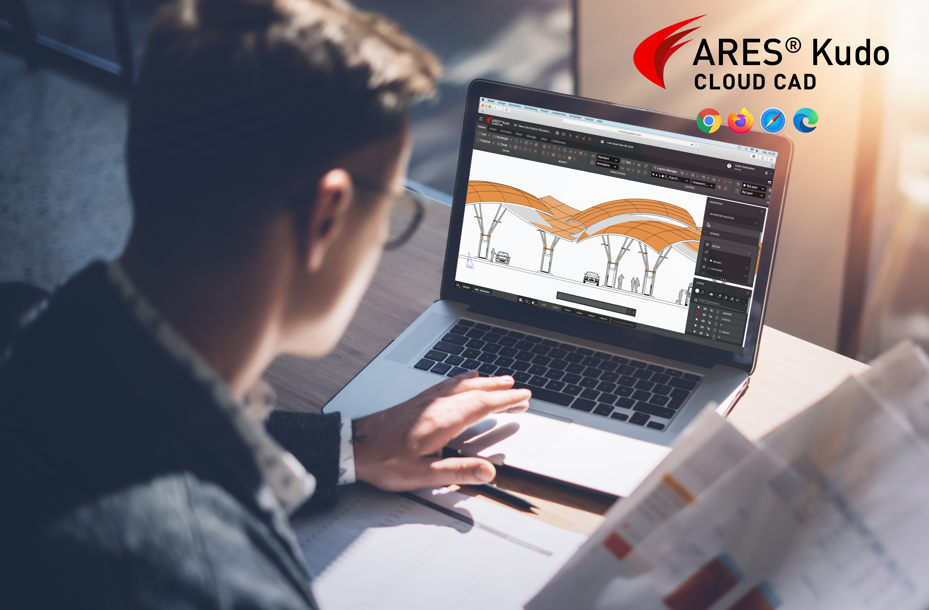 screenshot of ARES Commander